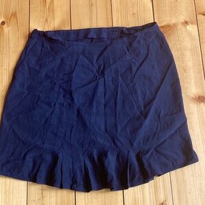 GUCCI Vintage Gucci black silk mini skirt authentic